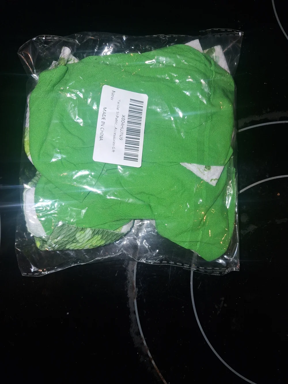 St. Patrick's Day Green Shamrock Party Bow Hair Band